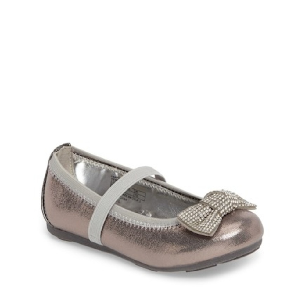 Stuart Weitzman Fannie Glitz Mary Jane Baby Shoes - Picture 4 of 13